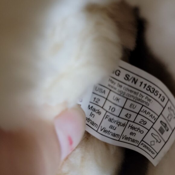 NEW UGG Suhenny Wool Boots Womens 6 Suede Winter Cozy Fur Warm Boho - Picture 10 of 11